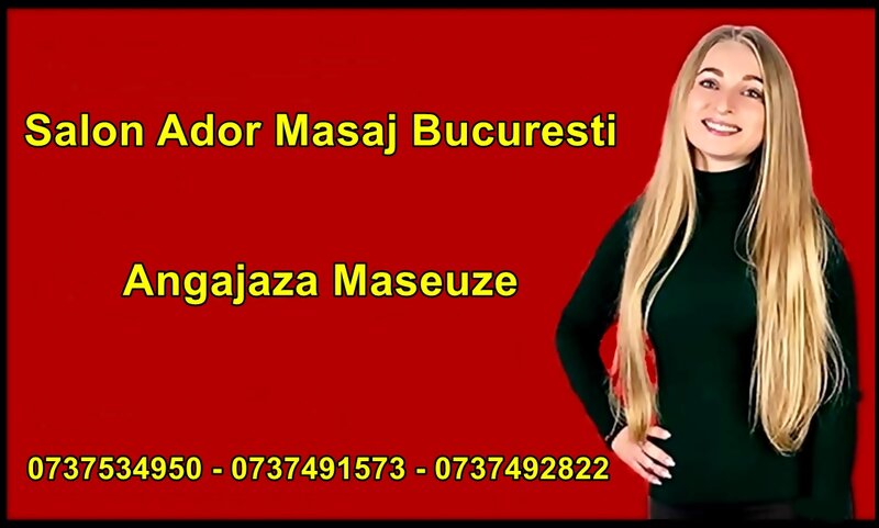 Maseuze pentru salon masaj erotic Bucuresti
